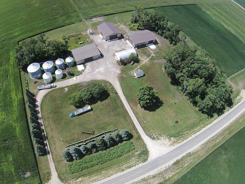 Home Farm Aerial Image